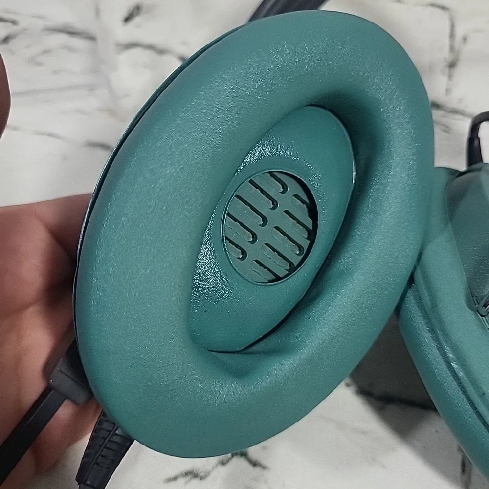 Vintage Bell And Howell Mono Headset Mic Headphones‎ Heavy Duty